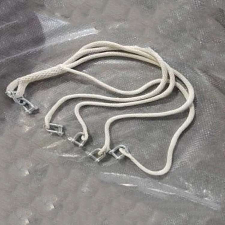 电力施工检修备用绳具高空作业牵引防护绳绝缘蚕丝四岔绳
