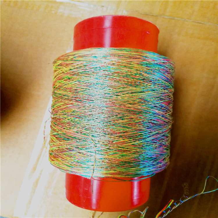 新款五彩金银线绳现货供应三阳牌金银粗丝编绳织毯编织绣花用