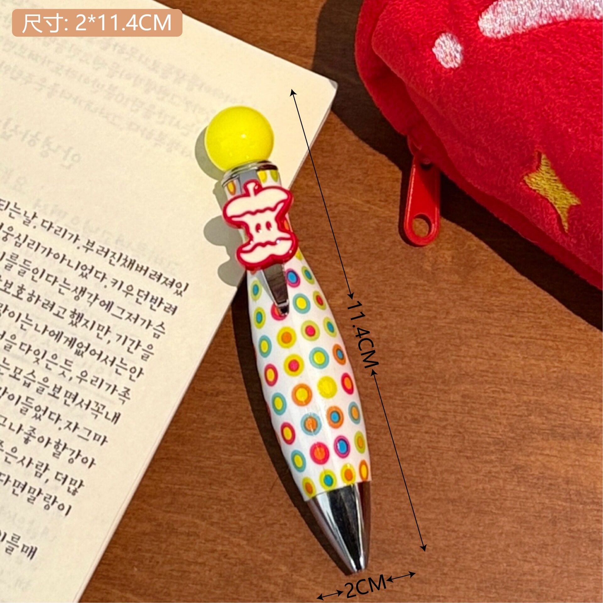 创意多巴胺扭动保龄球圆珠笔马年学生小礼品可爱胖胖笔手账笔