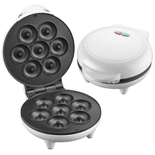 甜甜圈机器家用烤面包机蛋糕早餐机7孔Donut Maker迷你甜甜圈机
