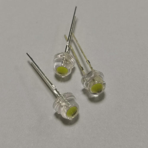 5mm草帽0.2W暖白直插LED灯珠