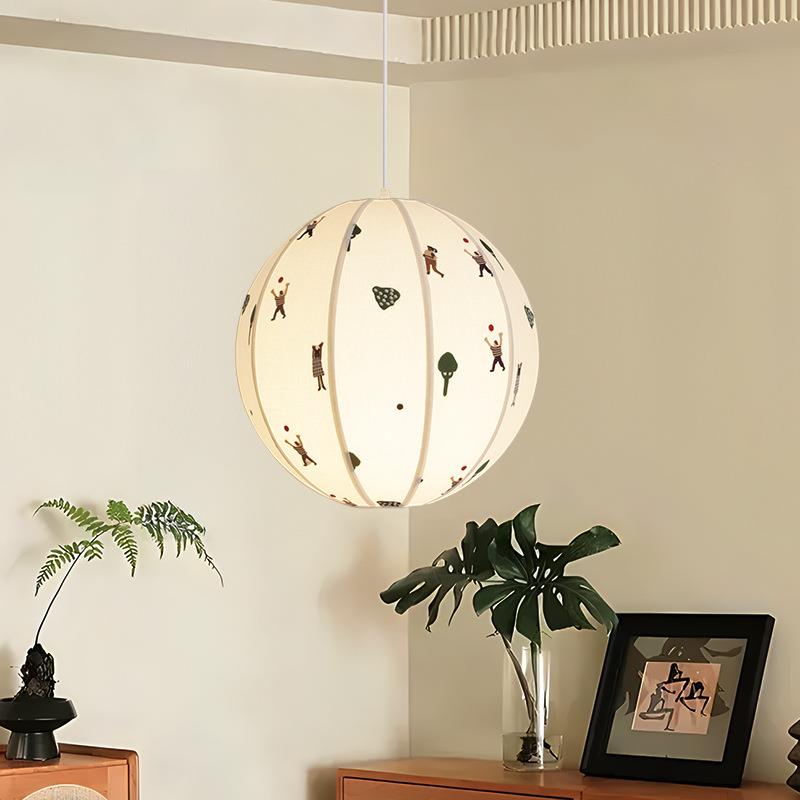 餐厅灯法式复古南洋风吧台岛台吊灯布艺儿童房间灯中山灯具厂直销