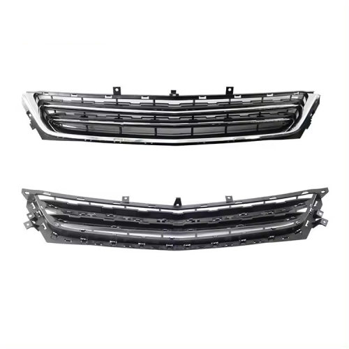 适用于2015-2019款雪佛兰IMPALA上下中网黑斑羚前杠格栅Grille