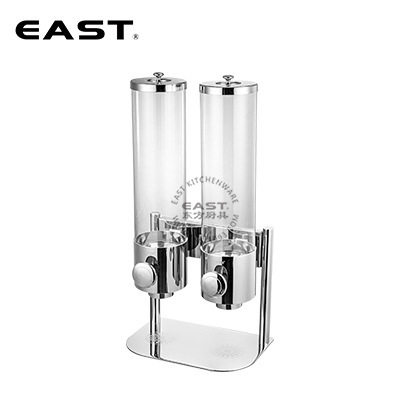 座式不锈钢PC透明麦片机双头【EAST东方厨具】