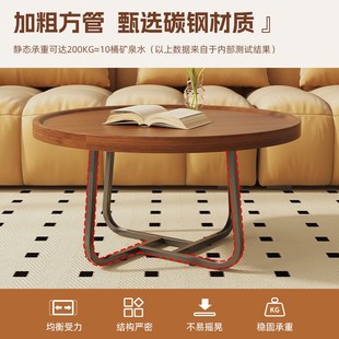 茶几客厅家用小户型沙发边几小桌子圆形阳台茶桌卧室床头柜置物架