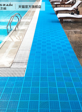 浴室地垫淋浴洗澡脚垫酒店游泳馆镂空防滑垫厕所卫生间泳池隔水垫