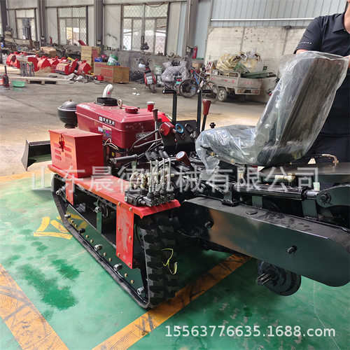 工程管道手扶式挖沟机 链条开槽葡萄园施肥开沟机