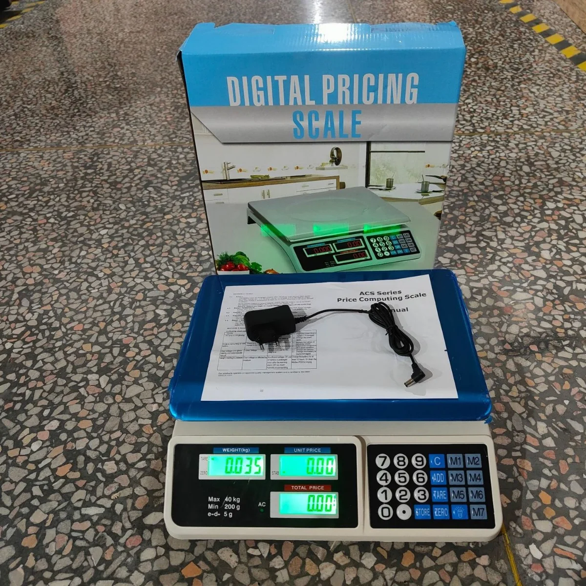 809电子计价秤英文俄文阿拉伯文40公斤外贸电子台秤电子称