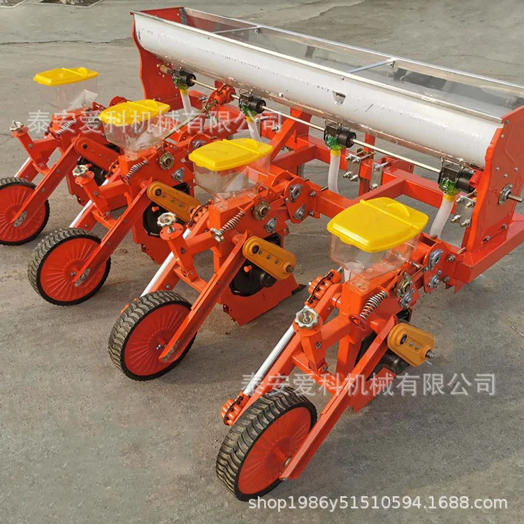 新款多行 玉米大豆种植机 免耕施肥 换盘可播谷物 绿豆 精播机