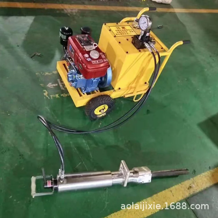 厂家直供开山用岩石劈裂棒 电动分裂棒 大型岩石劈裂机