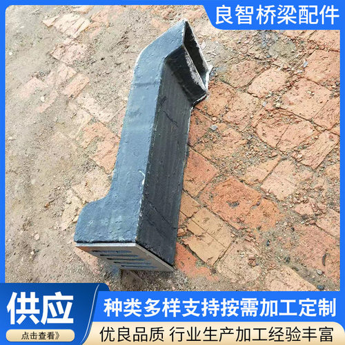 厂家定制方形铸铁落水管 方形矩形泄水管路面排水铸铁泄水管格栅