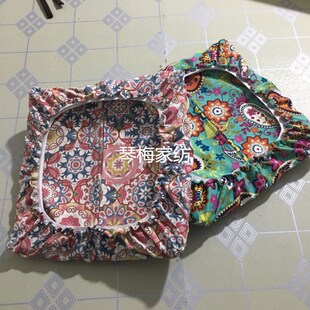 帆布拆洗高密度海绵坐垫套罩 长方形换鞋凳子垫学生 长条椅垫饭店