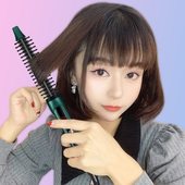 短发卷发棒女士内扣打理神器刘海电卷梳防烫纹理蓬松垫发根小卷男