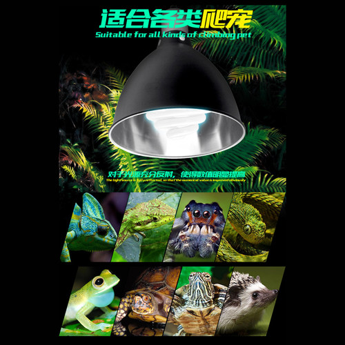 爬虫灯罩宠物加温保温防烫加热灯罩陆龟蜥蜴饲养箱爬宠箱灯罩支架