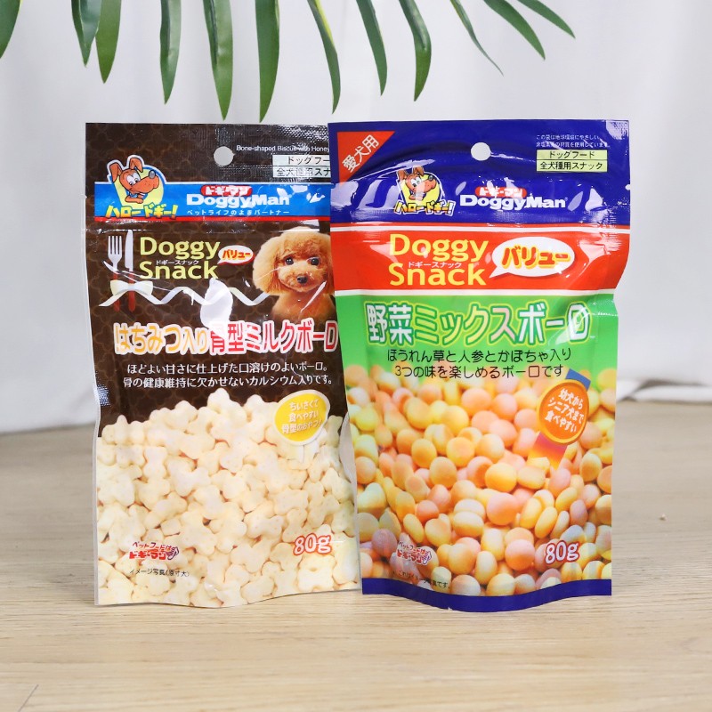 多格漫狗零食小馒头狗狗磨牙饼干蜂蜜小骨头蔬菜小馒头成犬幼犬狗