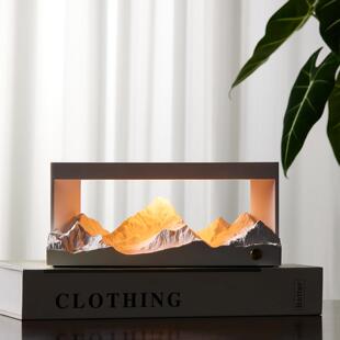 无非良造日照金山香薰灯结婚新婚摆件设计师床头灯小夜灯生日礼物