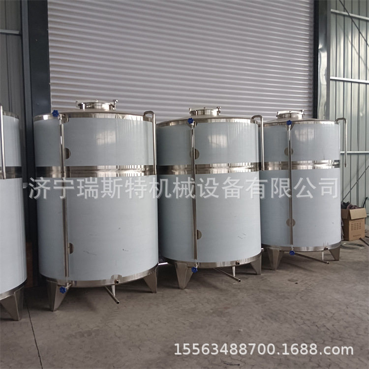 3立方粮食酒蓝莓酒储蓄罐 食品级立式储存罐 不锈钢储酒罐