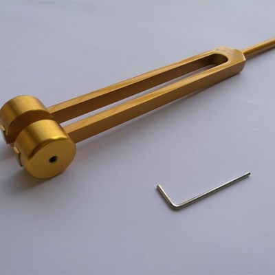 25刘福艺长柄采耳工具音叉铝合金震子加长振动响钳拍敲耳震耳勺毛