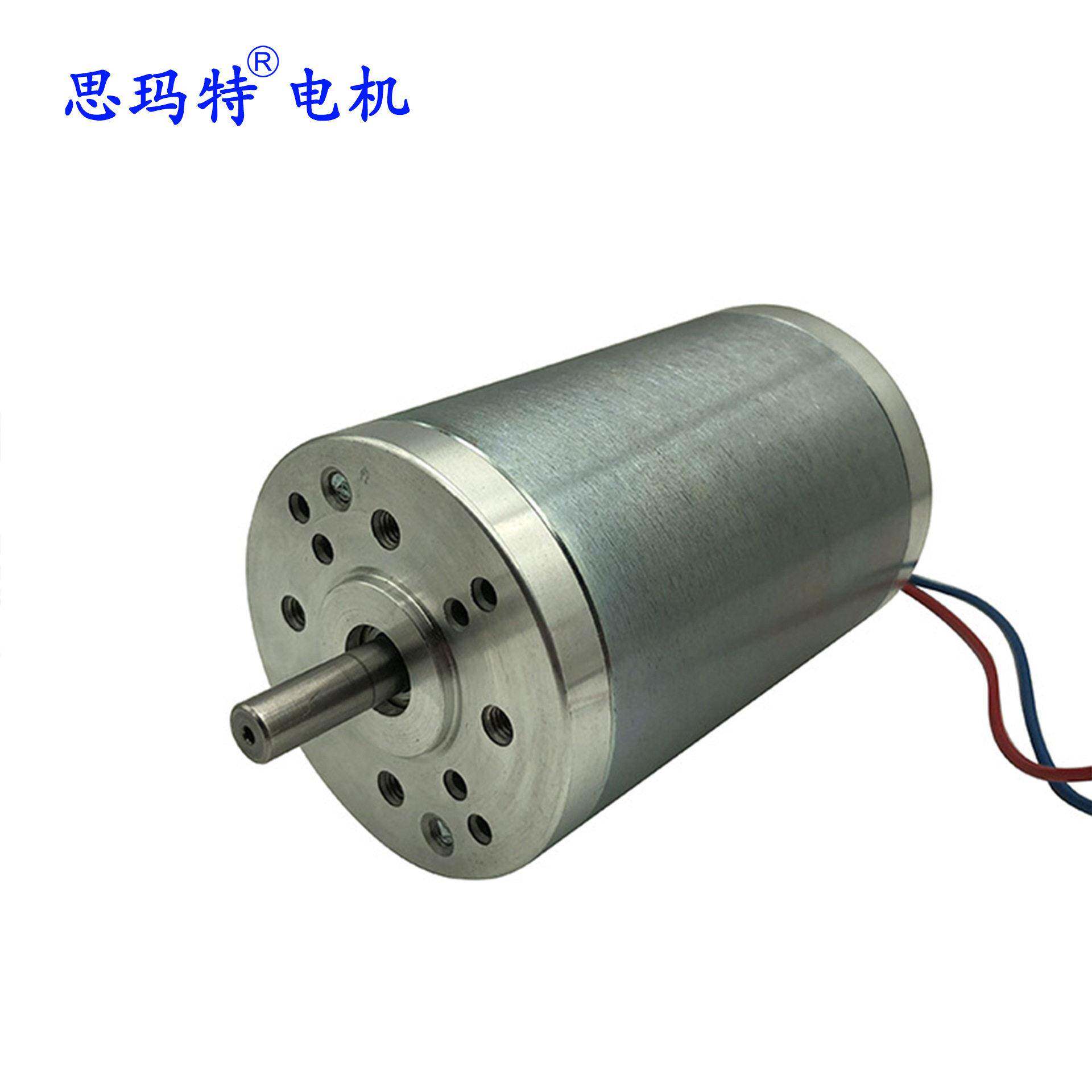 直径63mm直流有刷电机电压12v24v36v48v替德恩科电机GR63