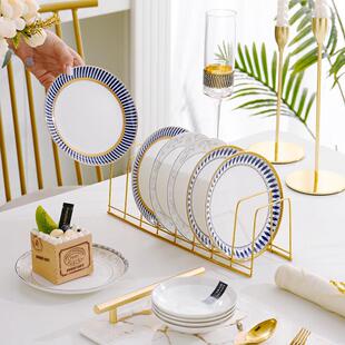 6英寸骨瓷吐骨碟套装家用点心盘小吃碟中式陶瓷餐具碟子简约味碟