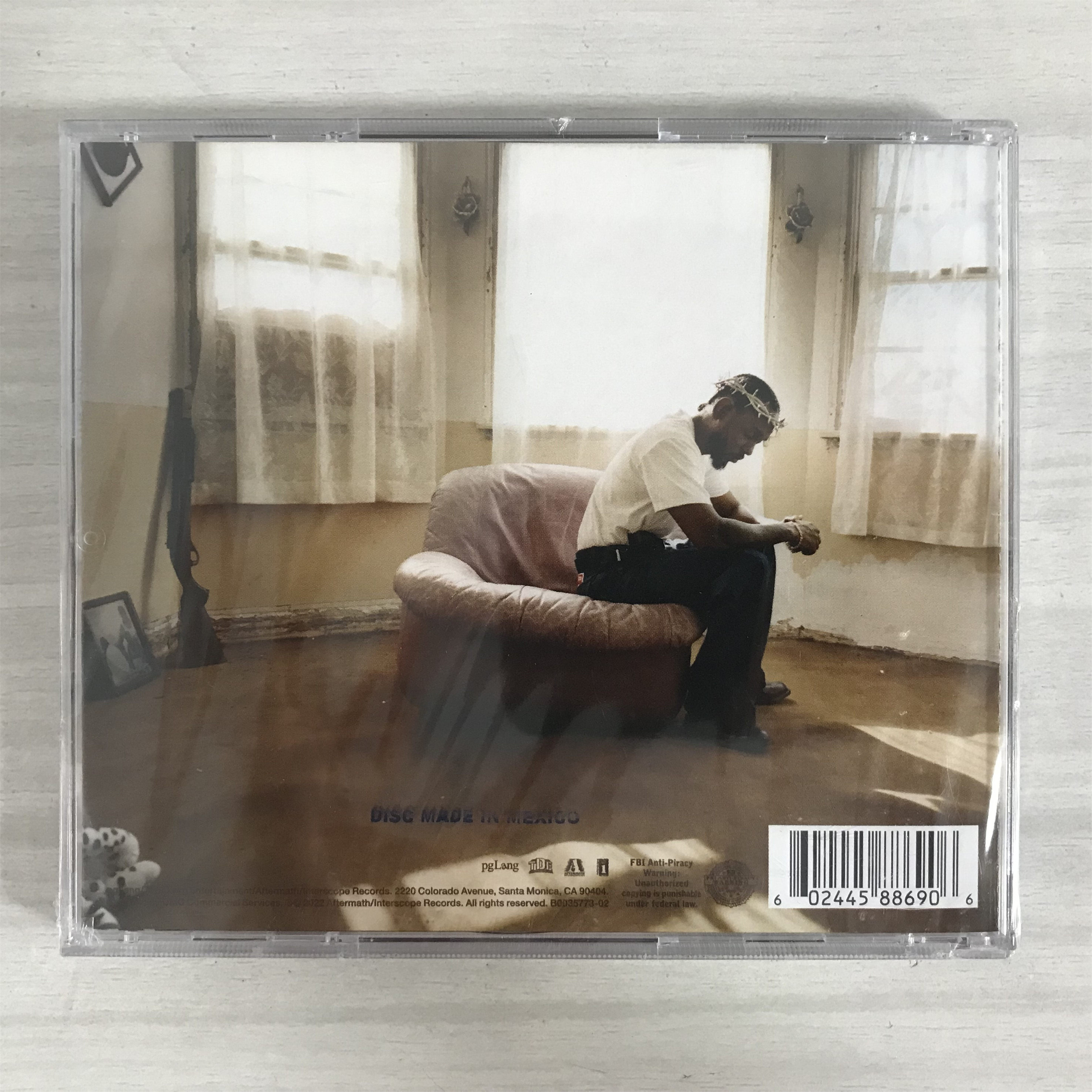 Kendrick Lamar Mr. Morale CD 1-Disc Unopened Cracked - Taobao product photo 2