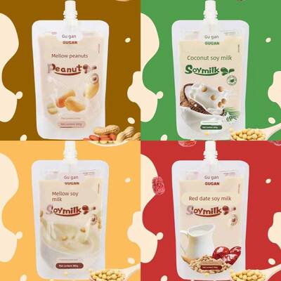 谷淦红枣豆奶椰香豆奶花生核桃早餐豆奶热饮植物蛋白饮品袋装餐遇