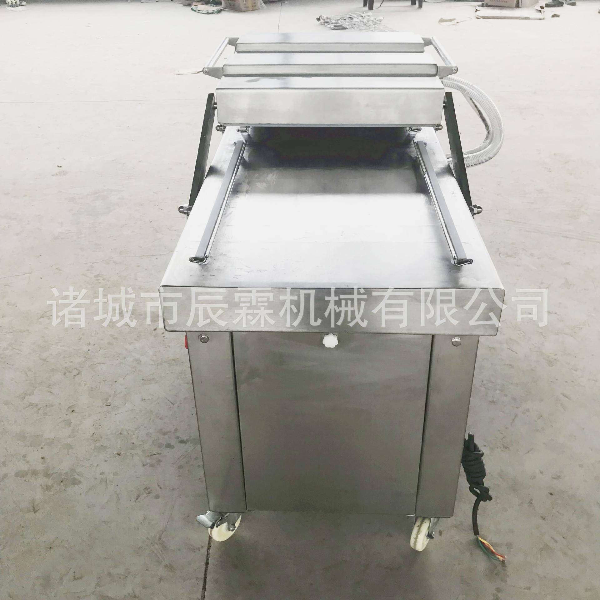 600型双室真空包装机带鱼海产品真空包装机韩国泡菜真空包装机