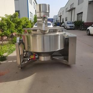 加工定制行星炒锅花生酱辣椒酱火锅底料全自动行星搅拌炒锅