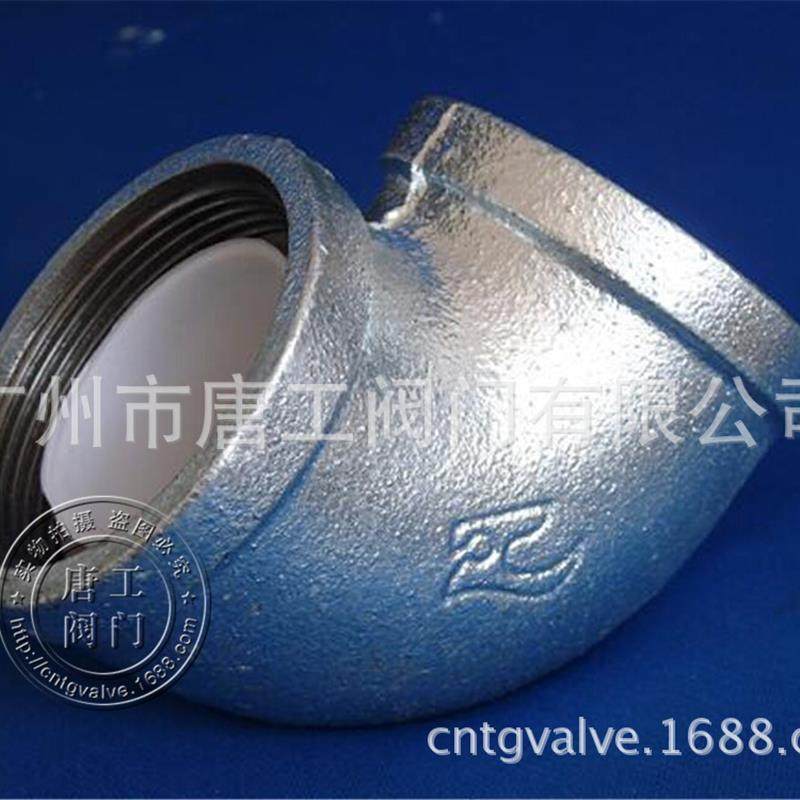 厂家直供冷水管专用钢塑内螺纹弯头90 国标加厚玛钢衬塑弯头