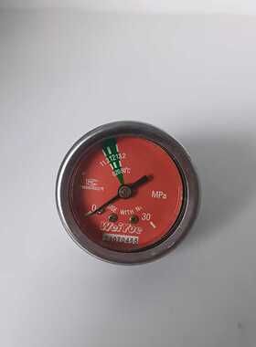 上海维跃N2厨房消防设备氮气压力表绿区中间值12MPa,0-30MPa