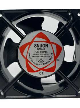 DP200A P/N2123XSL全新SNUON散热风扇120*38mm 12cm 220V风机