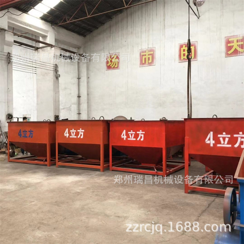 4方电动塔机料斗 遥控式塔机斗 砖斗 工地灰斗卸料斗
