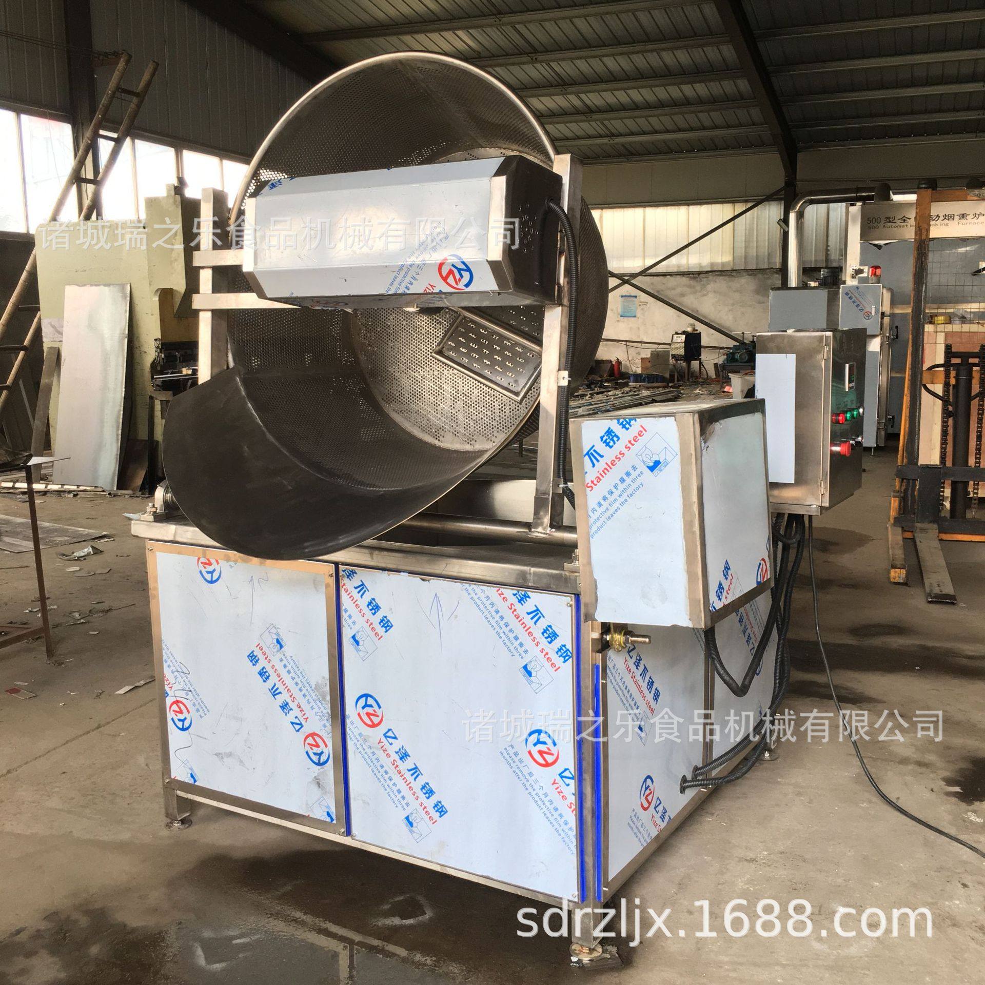 电加热鱼豆腐油炸机 全自动豆泡油炸机 小龙虾油炸流水线连续式,清洗/食品/商业设备,炸炉/油炸机,淘宝优惠券,粉丝福利购,淘宝优惠卷