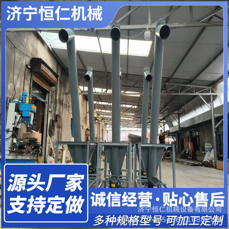 养猪粪便蛟龙吸粪机201不锈钢材质提升机 石灰粉圆管蛟龙机