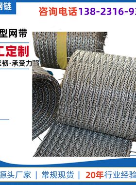 速冻隧道不锈钢网带 304弹簧钢丝单冻机螺旋网链 预制菜冷冻输送