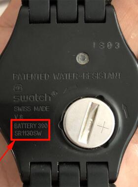 适用swatch手表BATTERY390 SR1130SW 11.6x3.1 1.55v瑞士原装电池