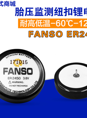 FANSO孚安特ER2450扣式电池3.6V TPMS胎压电池税控机电池TLH-2450