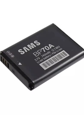 适用三星ES74 ES75 ES80 ES90 ES95 ES96照相机BP70A电池+充电器