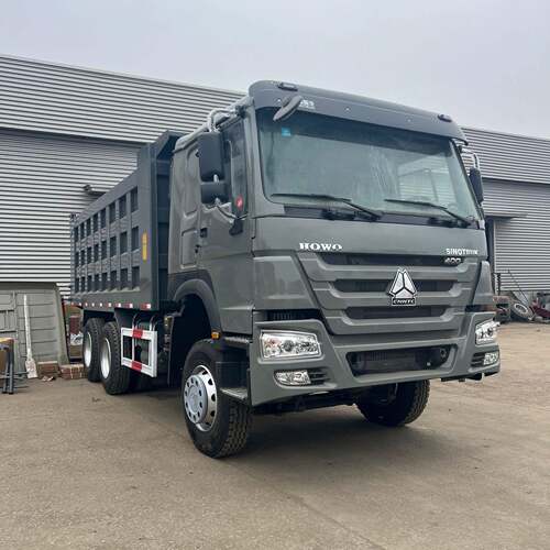 中国重汽豪沃HOWO后翻自卸车6*4渣土运输翻斗自卸车卡车境外销售