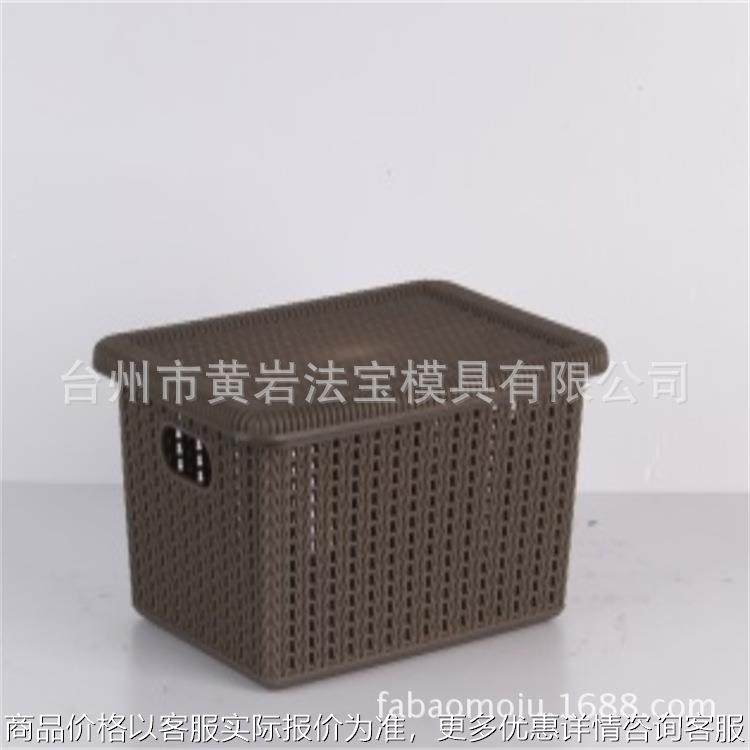 藤条储物箱模具 带盖子塑料箱收纳箱模具 生活用品模具专业定做,橡塑材料及制品,泡沫塑料模型/模具,淘宝优惠券,粉丝福利购,淘宝优惠卷