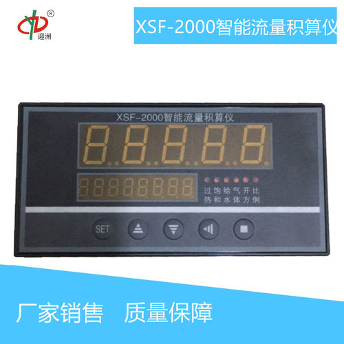 迎洲牌XSF-2000智能流量积算仪厂家供应控制仪显示仪表