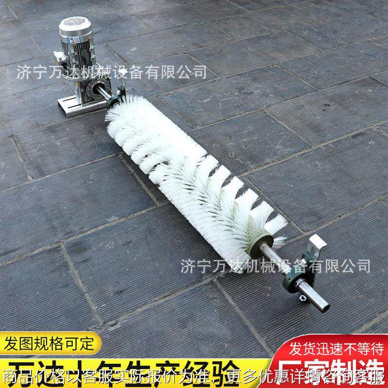 电动滚刷清扫器皮带机用尼龙毛刷清扫滚刷器B=1000电动皮带清扫器,搬运/仓储/物流设备,输送机,淘宝优惠券,粉丝福利购,淘宝优惠卷