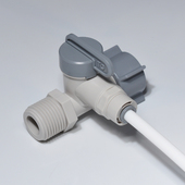 喜色净水器进水三通球阀4分转2分3分RO纯水机过滤器三通开关配件