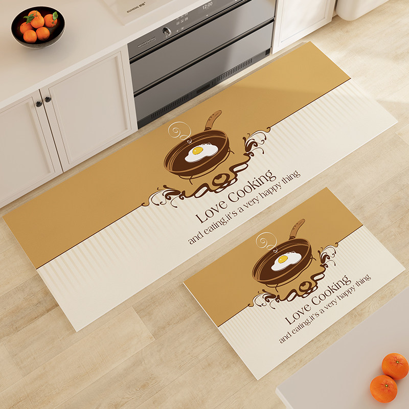 厨房地垫吸水防水垫进门口地毯防滑防油防脏家用可擦免洗皮革脚垫,居家布艺,厨房地垫,淘宝优惠券,粉丝福利购,淘宝优惠卷