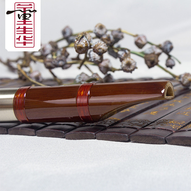 董生华 竖笛6孔顺笛成人初学儿童苦竹笛子直笛零基础专业演奏扁嘴