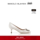 新年礼物 MANOLO BLAHNIK玛诺洛 MB女鞋 HANGISI钻扣高跟婚鞋