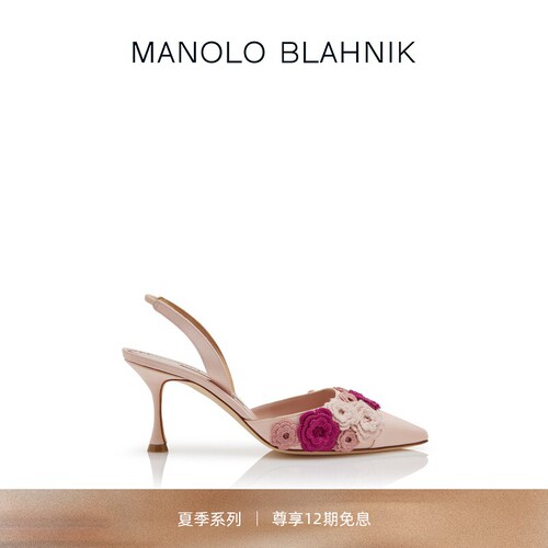 【夏季系列】MANOLO BLAHNIK玛诺洛/MB女鞋SVEMUTASLI高跟凉鞋
