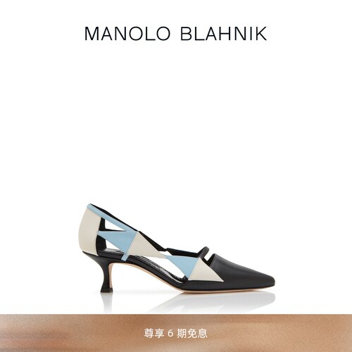 【礼物】MANOLO BLAHNIK玛诺洛/MB女鞋HAKIR高跟凉鞋