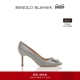 新年礼物 MANOLO BLAHNIK玛诺洛 MB女鞋 HANGISI钻扣高跟婚鞋