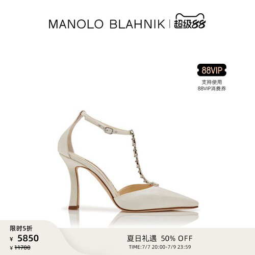 【限时折扣】MANOLO BLAHNIK玛诺洛/MB女鞋MOLARA高跟凉鞋